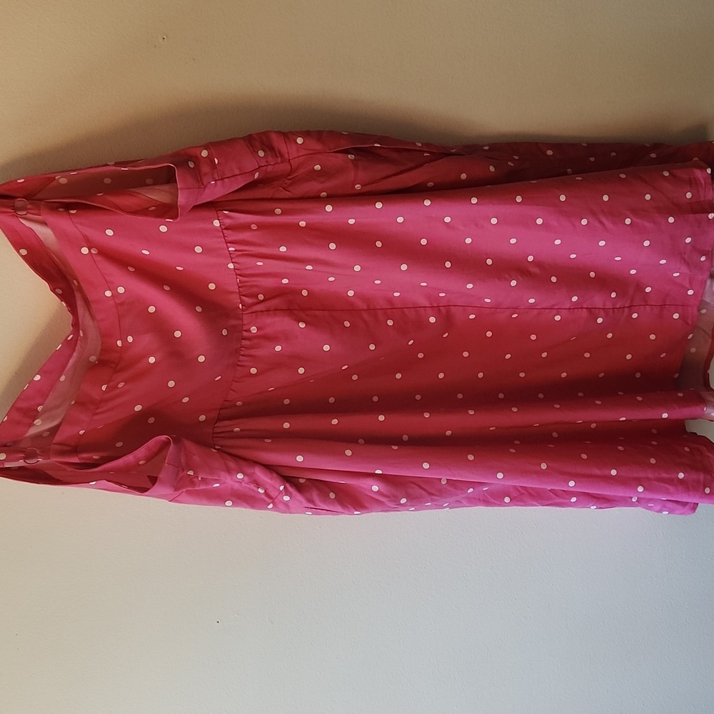 NWT Torrid Mini Pink Polka Dot Sleeveless Sundress size 4, 26 - Picture 11 of 12